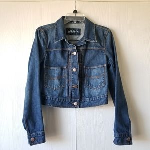 Gap 100% Cotton Jean Jacket Cropped